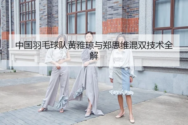 中国羽毛球队黄雅琼与郑思维混双技术全解（BwinAsia）